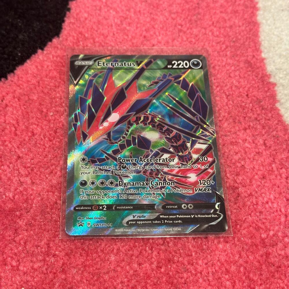 Eternatus V #SWSH044 – Pokémon Promo – As Pictured